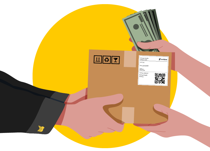 Token Amounts for Cash on Delivery