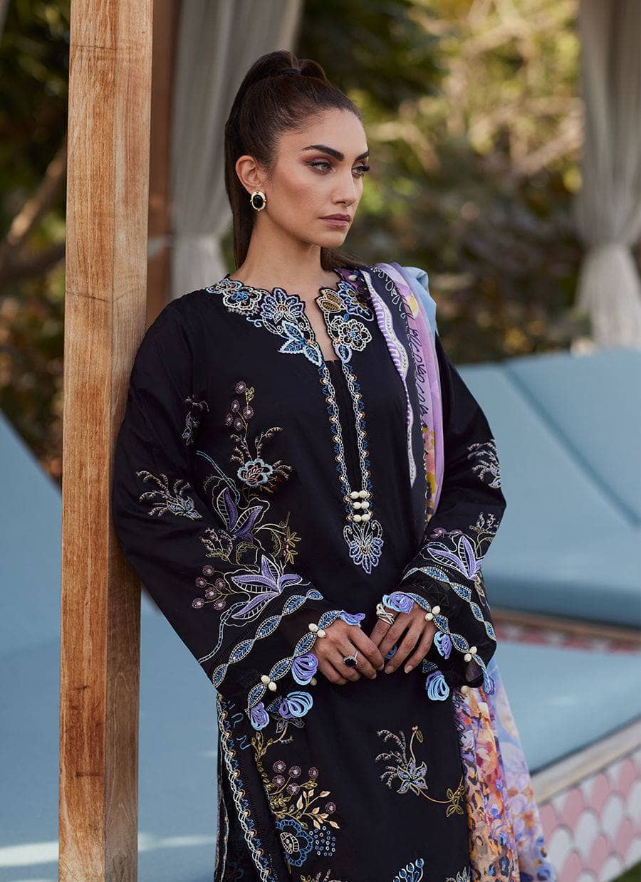 Farah Talib Aziz Lawn/Belle Black/Black