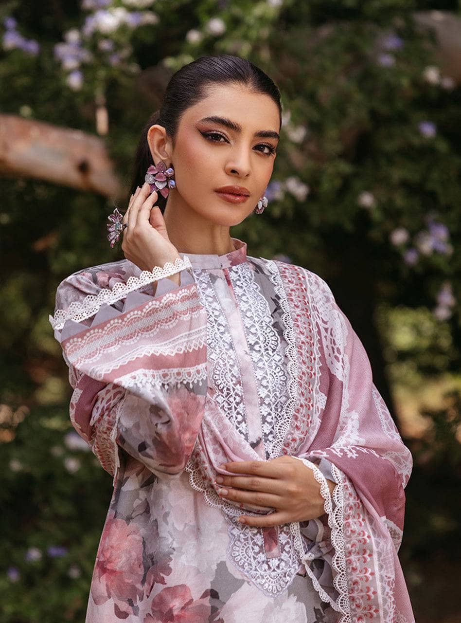 Zainab Chottani Tahra Lawn/ZINNIA - D 3A