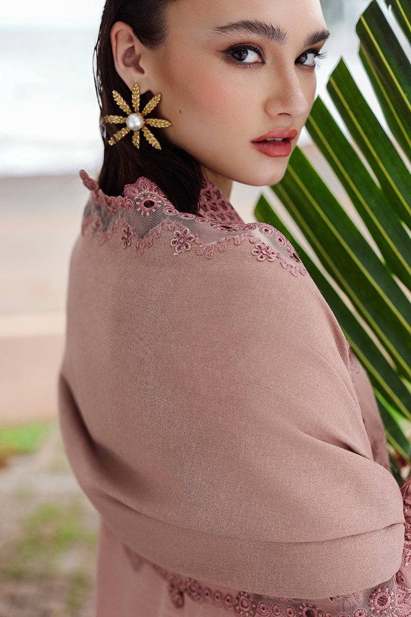 Qalamkar Q Line Linen 25/Veil/KL 08