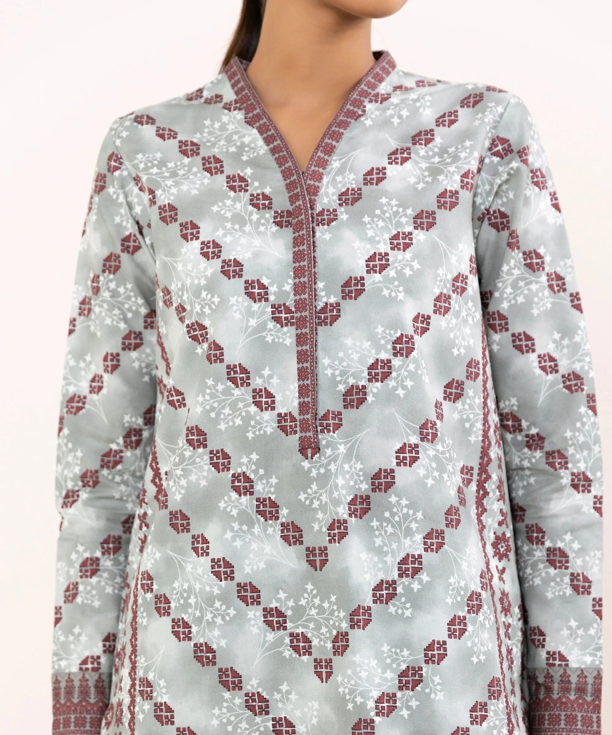 Sapphire Intermix 25/Vol 2/Printed Cotton Suit