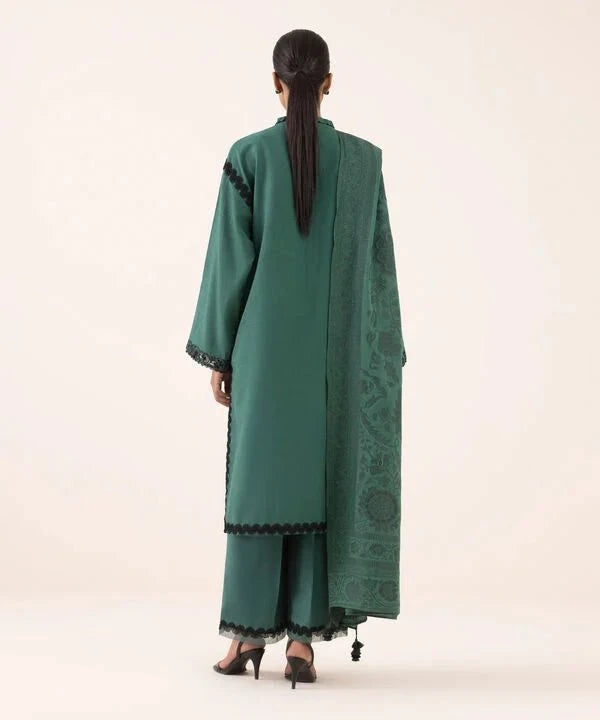 Sapphire Intermix 25/Vol 2/Embroideried Dobby Suit/Green