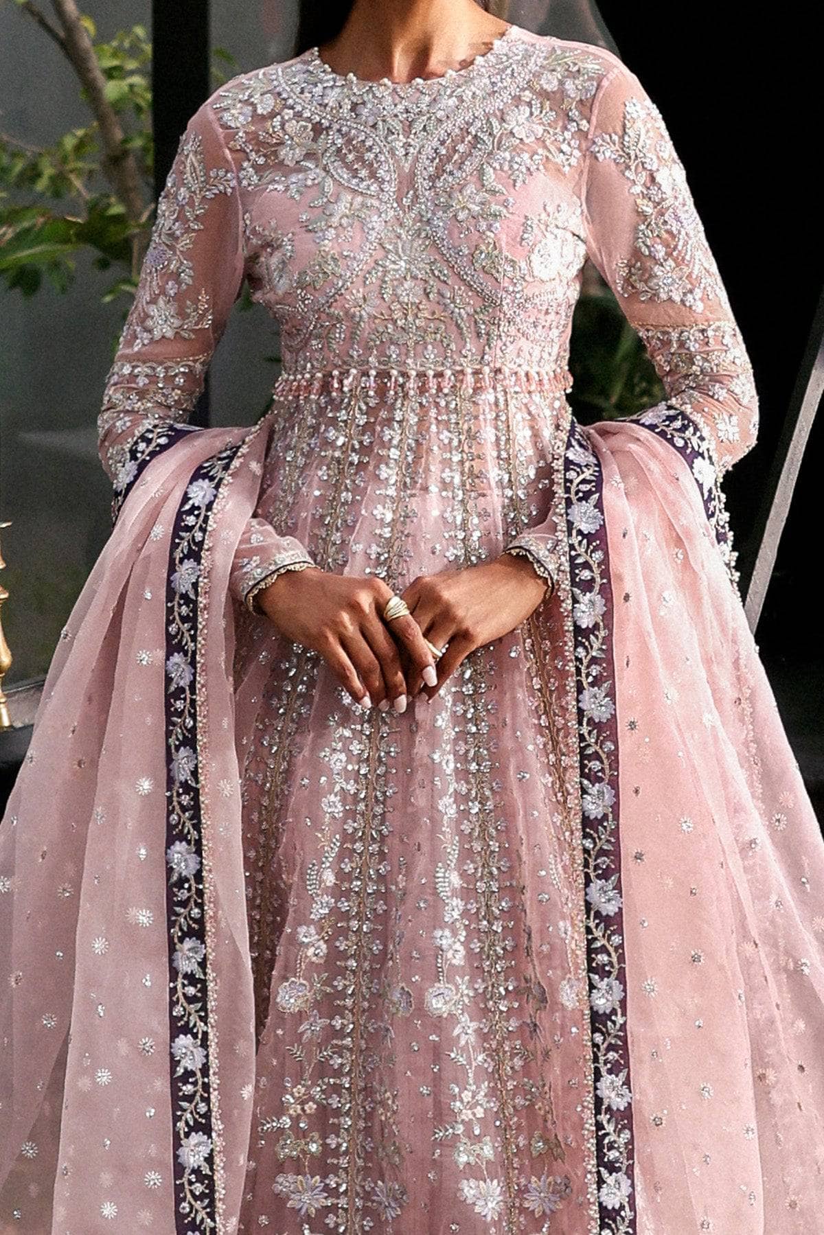 Afrozeh La Fuchsia 25/Zeal/06/Baby Pink