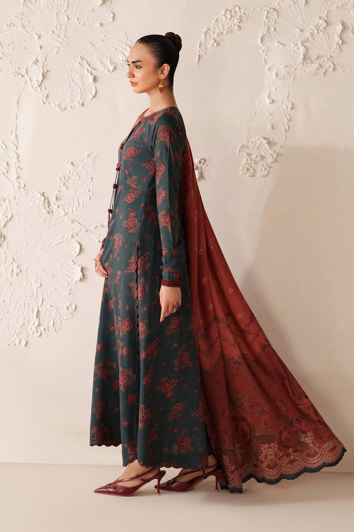 Baroque Exclusive Winter Fall Collection/DIGITAL PRINTED VISCOSE UF-4298