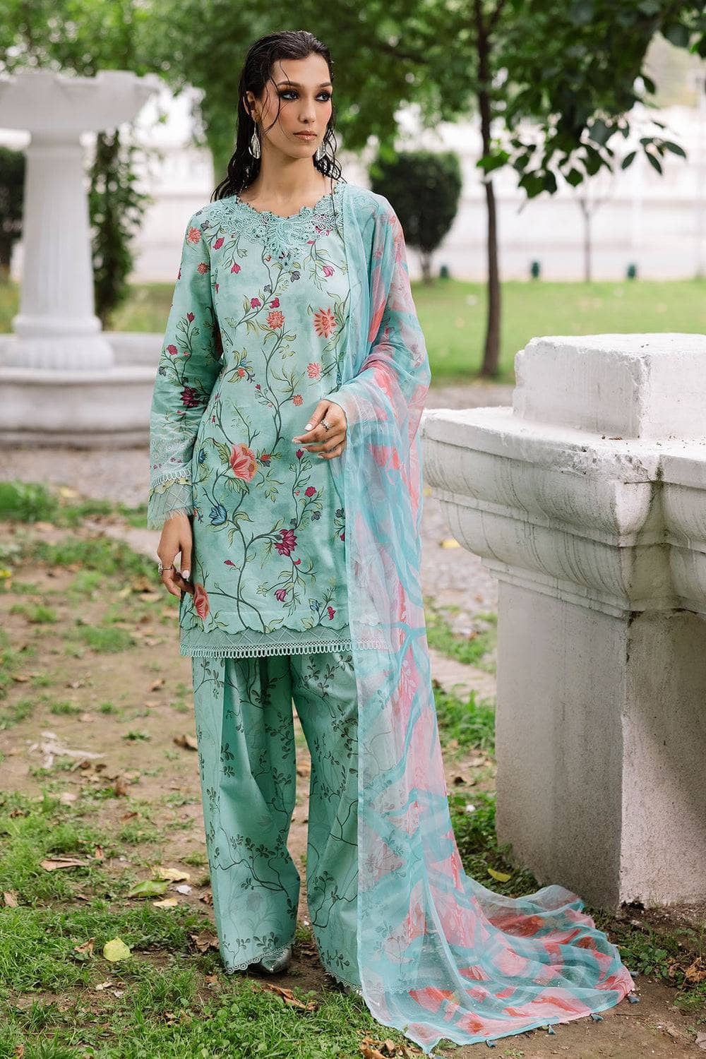 Restocked/Nureh Daily Delight Chikankari Lace Collection/03