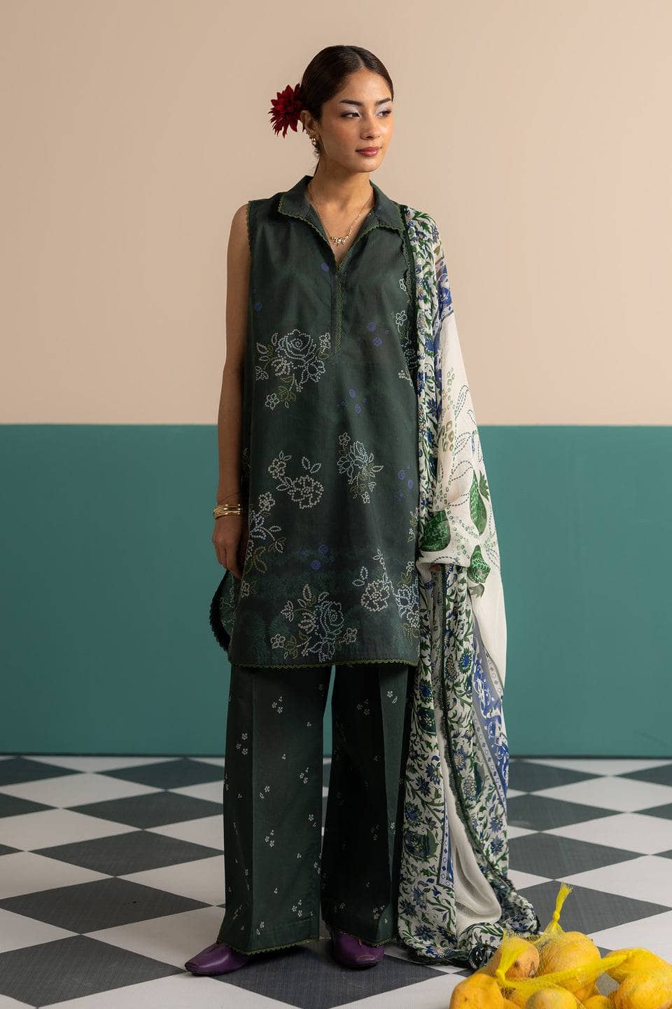 Zara Shahjahan Coco Prints 25/Vol 3/Kina-6A