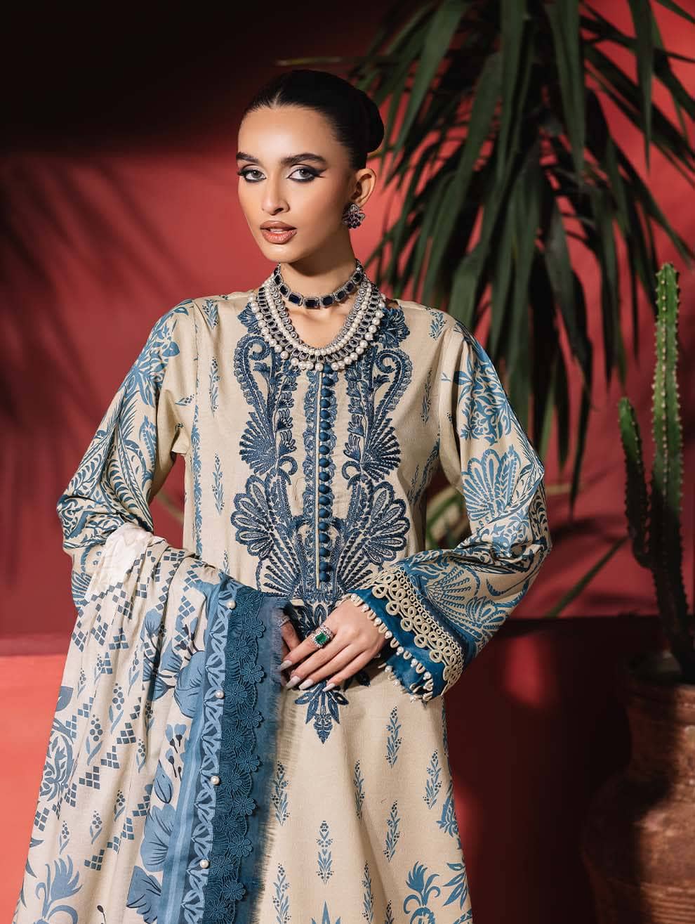 Jade Urbane Embroideried