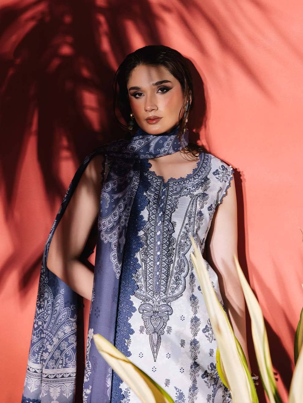 Jade Urbane Embroideried Lawn