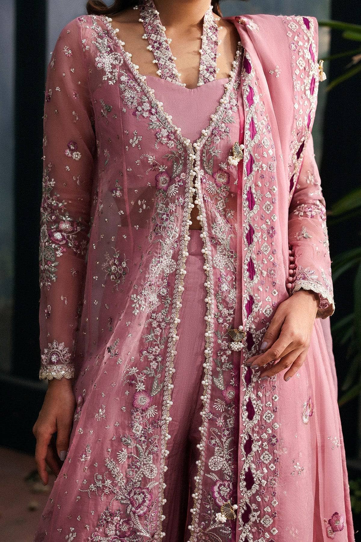 Afrozeh La Fuchsia 25/Seraira/01/Rose Pink