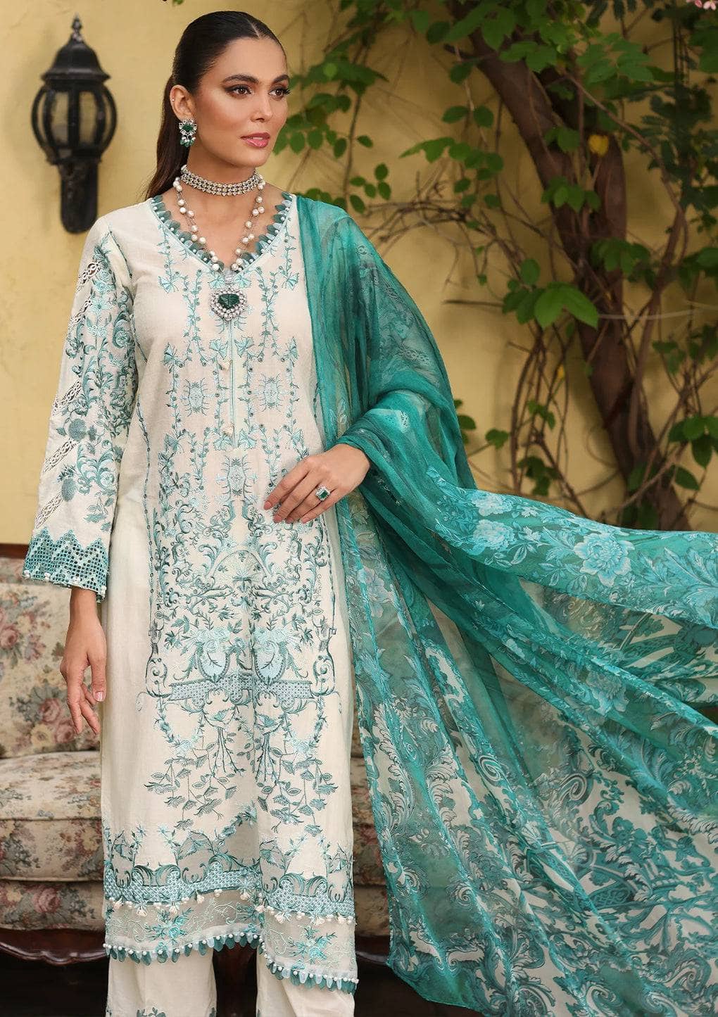 Luxe By Elaf Lawn/ELJ-05A ICEDREAM