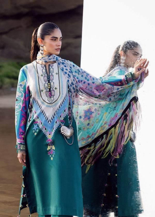 Sadaf Fawad Khan Siraa Lawn/Surf Gypsy