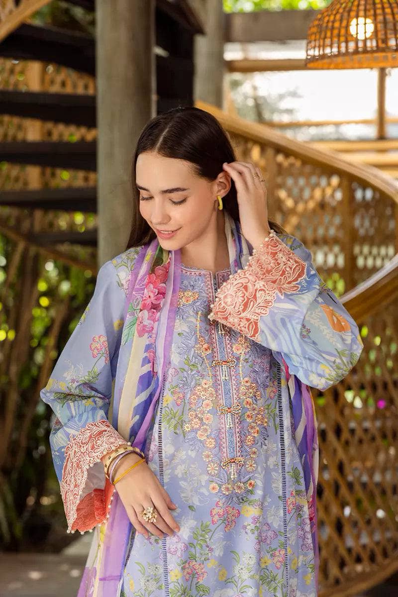 Roheenaz Ethereal Blooms/Florien/Chiffon Dupatta