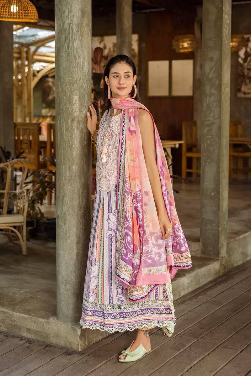 Roheenaz Ethereal Blooms/Eloria/Silk Dupatta