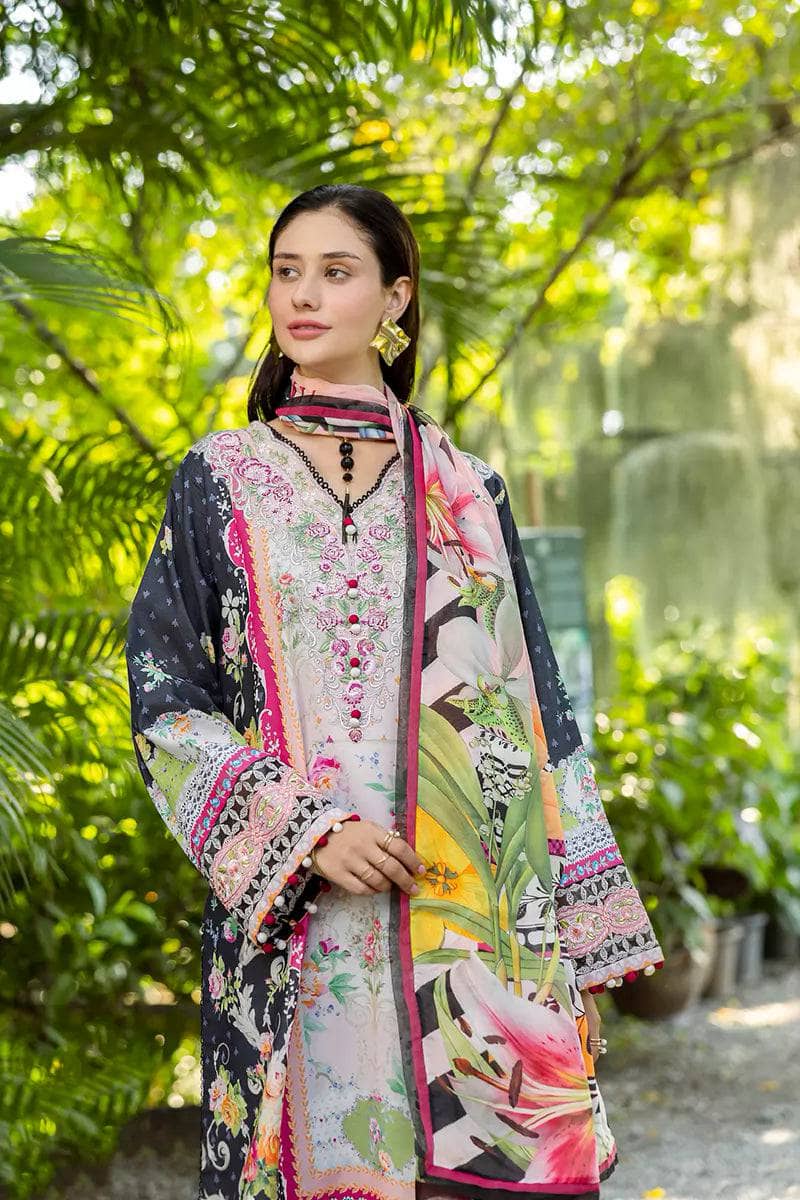 Restocked/Roheenaz Ethereal Blooms/Nymeria/Silk Dupatta