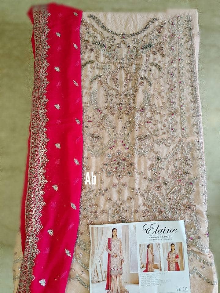 Open Pic/Emaan Adeel Chiffon/Elaine/El 10