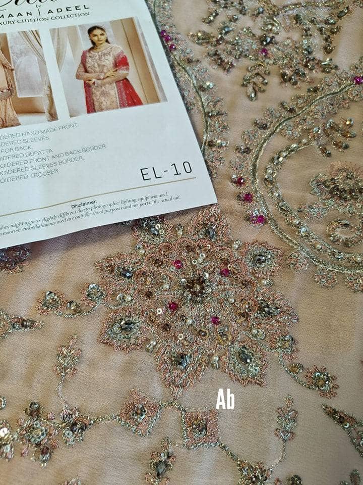 Open Pic/Emaan Adeel Chiffon/Elaine/El 10