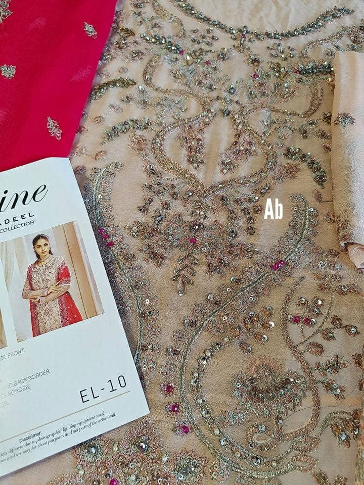 Open Pic/Emaan Adeel Chiffon/Elaine/El 10