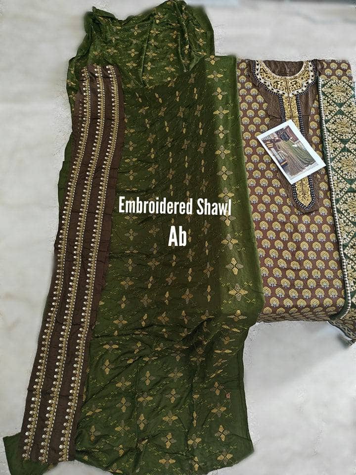 Open Pic/Maria B Linen/Maria B Linen/DL-912-Brown