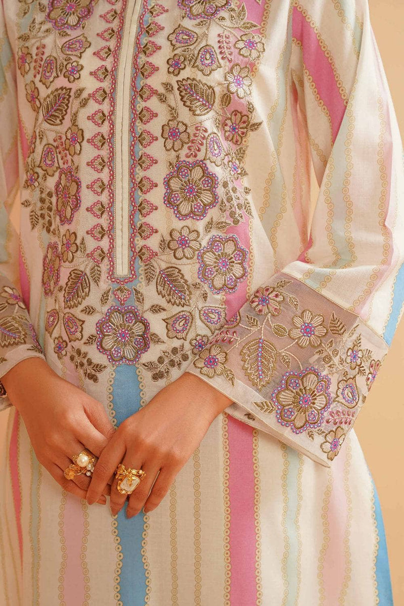 Restocked/Nishat Summer Lawn/Vol 2/3 Piece - Printed Embroidered Suit - 42301562