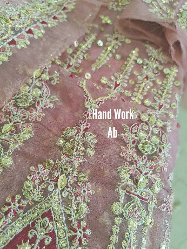Open Pic/Qalamkar Wedding Formals/Hand Work/RF-02 SALEHA