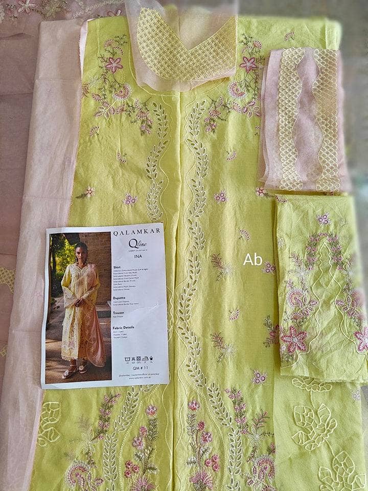 Open Pic/Qalamkar Q Line Lawn 25/QM-11 Ina
