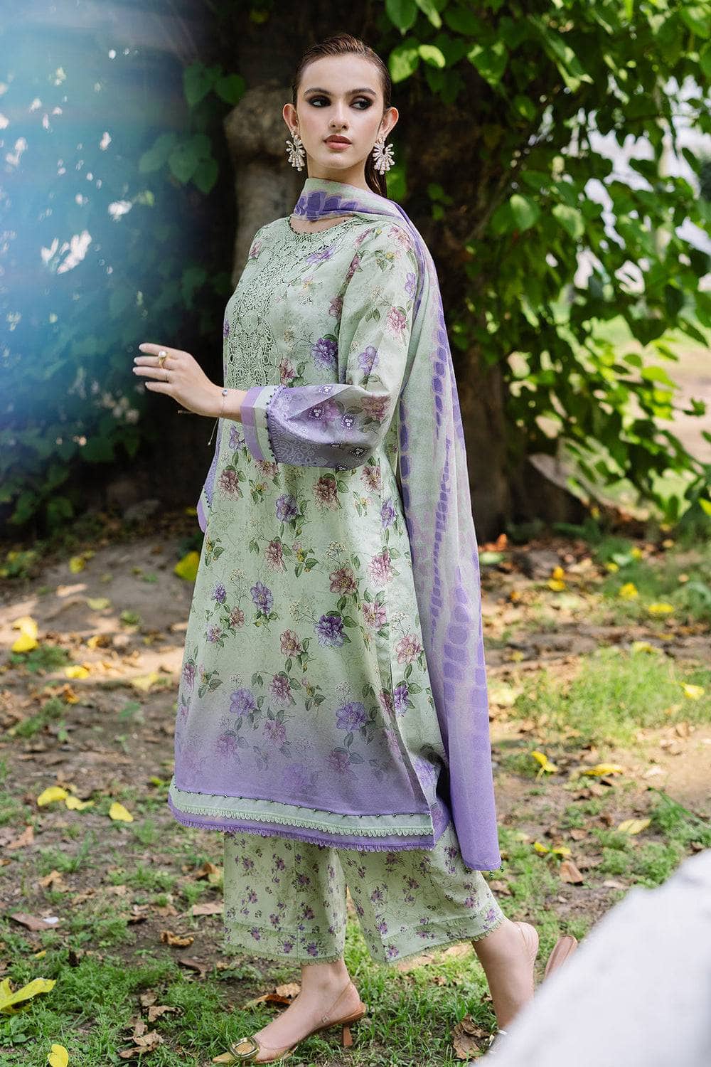 Nureh Daily Delight Chikankari Lace Collection