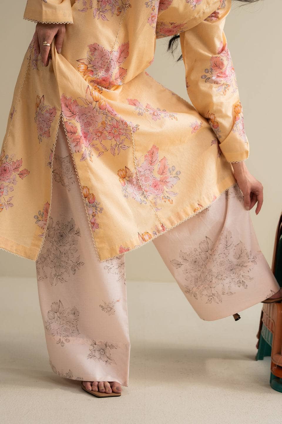 Restocked/Zara Shahjahan Coco Prints 25/Vol 3/Ovela-1B