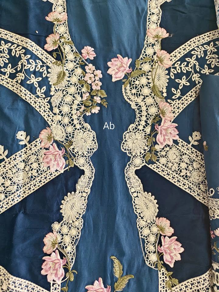 Open Pic/Elaf Luxury Lawn 25/ELH-2A ZIVA/Teal Blue