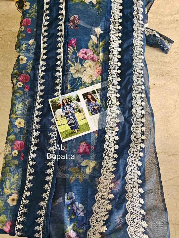 Open Pic/Elaf Luxury Lawn 25/ELH-2A ZIVA/Teal Blue