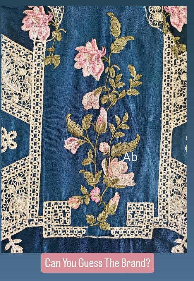 Open Pic/Elaf Luxury Lawn 25/ELH-2A ZIVA/Teal Blue