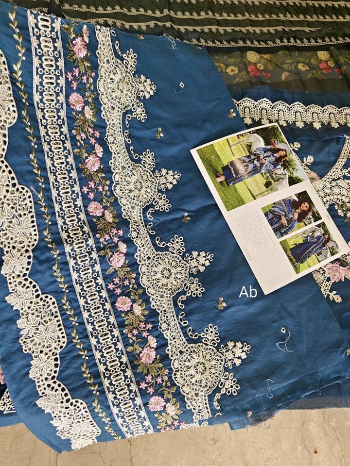 Open Pic/Elaf Luxury Lawn 25/ELH-2A ZIVA/Teal Blue