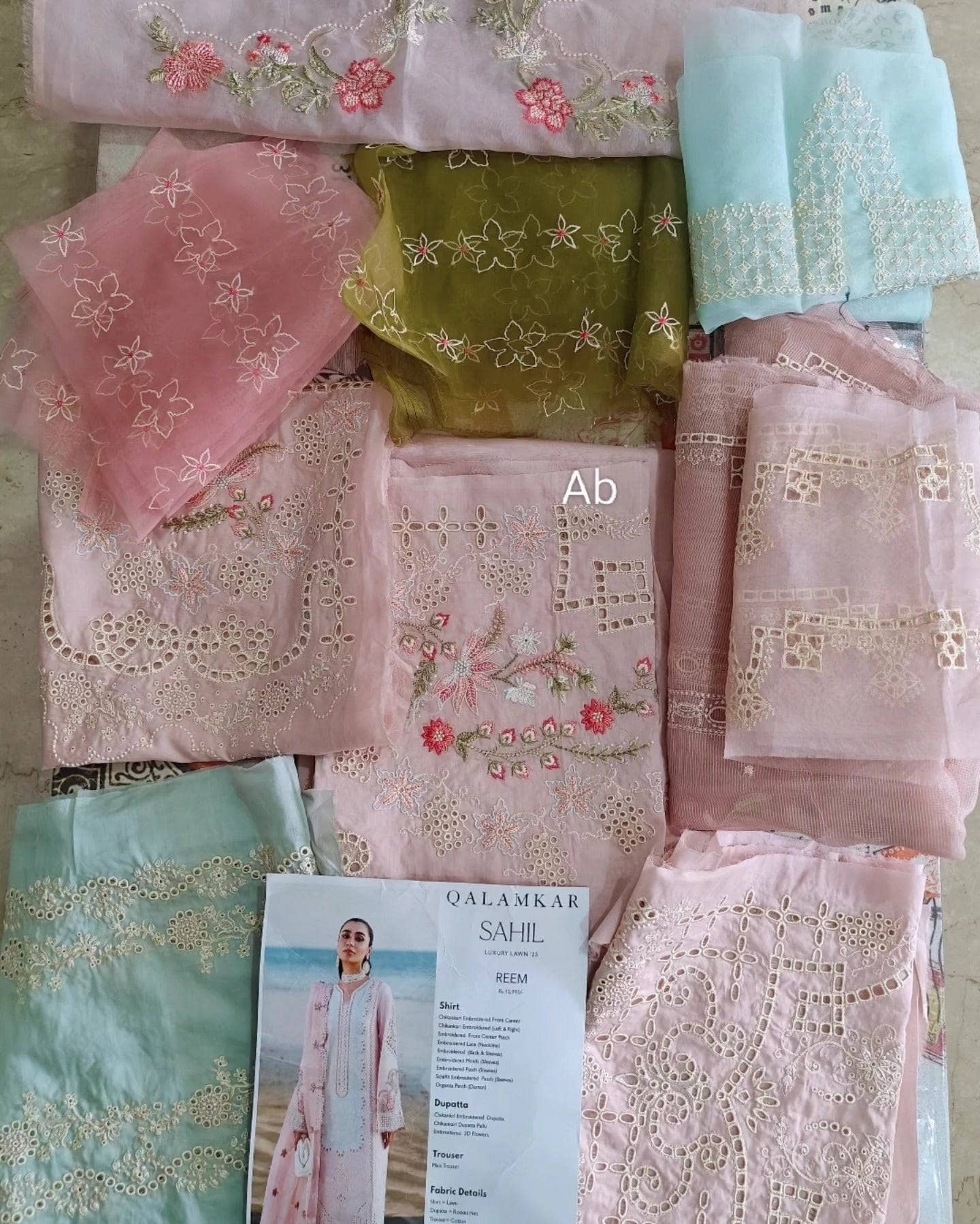 Open Pic/Qalamkar Sahil Luxury Lawn 25/FK-08 REEM