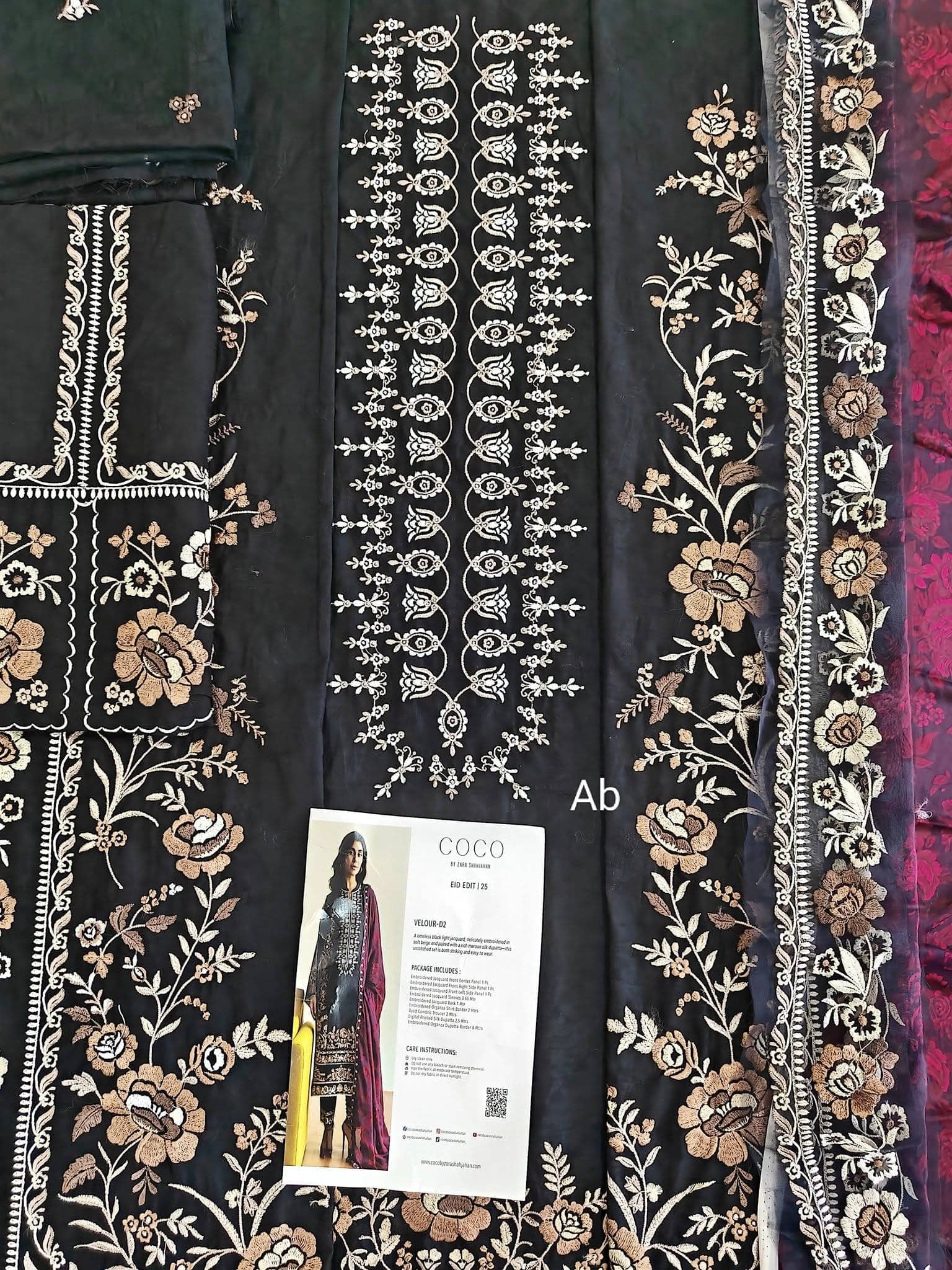 Open Pic/Coco Lawn by Zara Shahjahan 25/Drop 2/Velour-D2