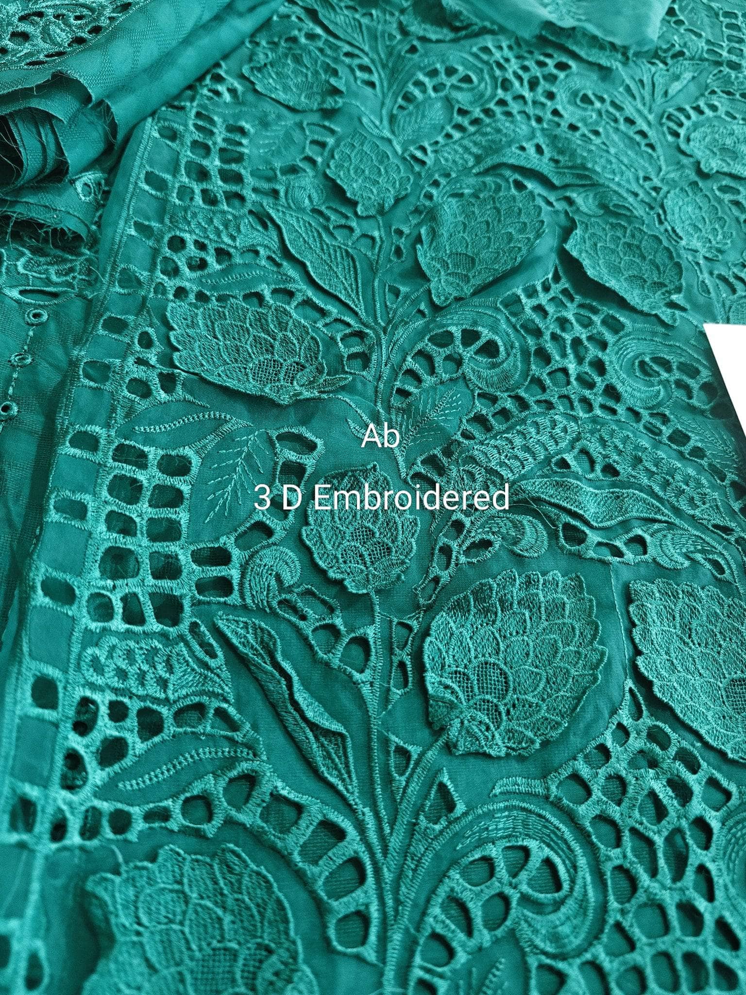Open Pic/Maria B Luxury Lawn 25/Vol 2/D 05/Sea Green