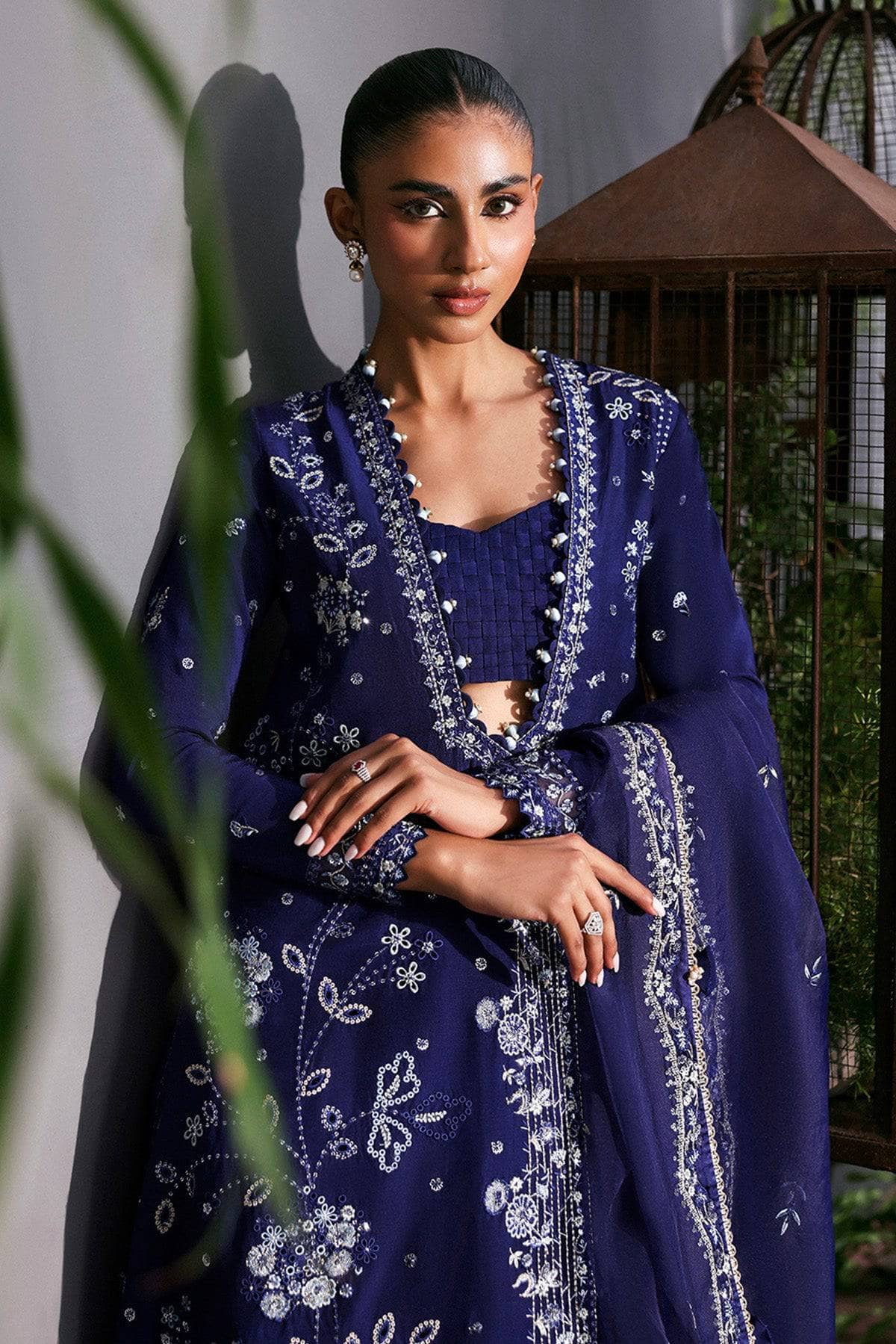 Afrozeh La Fuchsia 25/Maison/04/Navy Blue