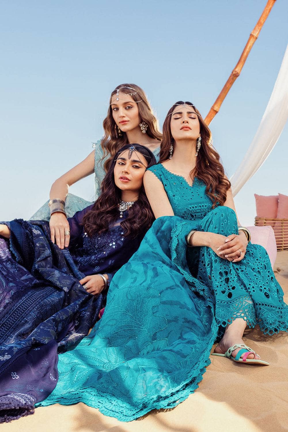 Restocked/Nureh Swiss Voil 24/NILE BLUE - NE-77