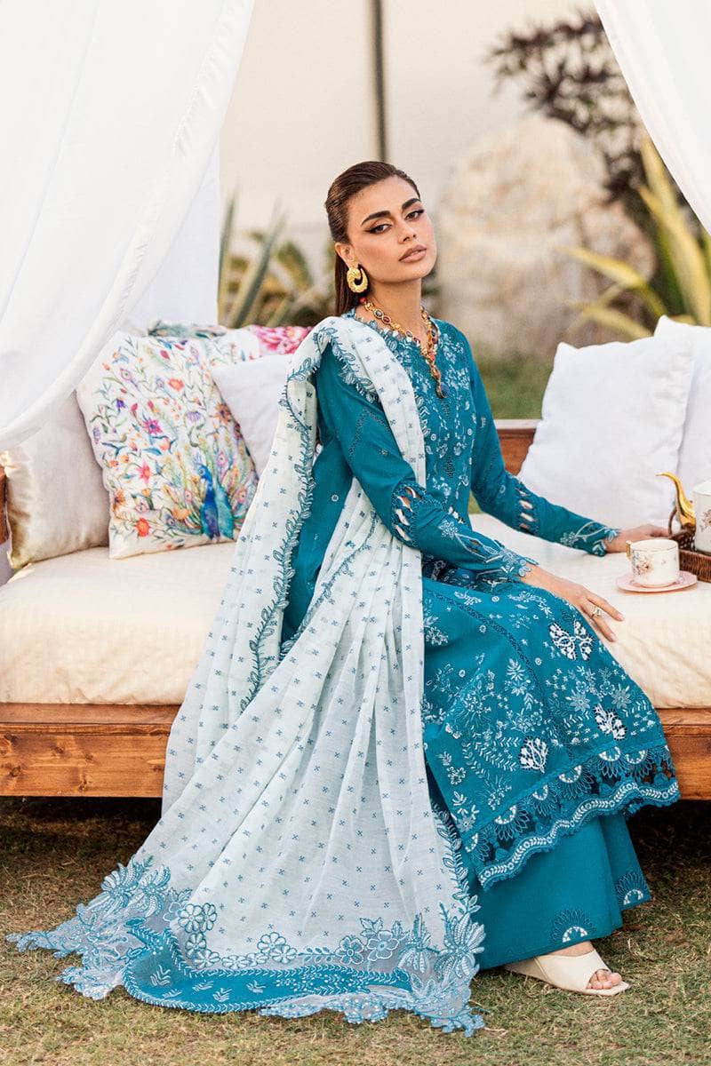 Qalamkar Luxury Lawn 25 Eid Looks/CS-07 ALYANA