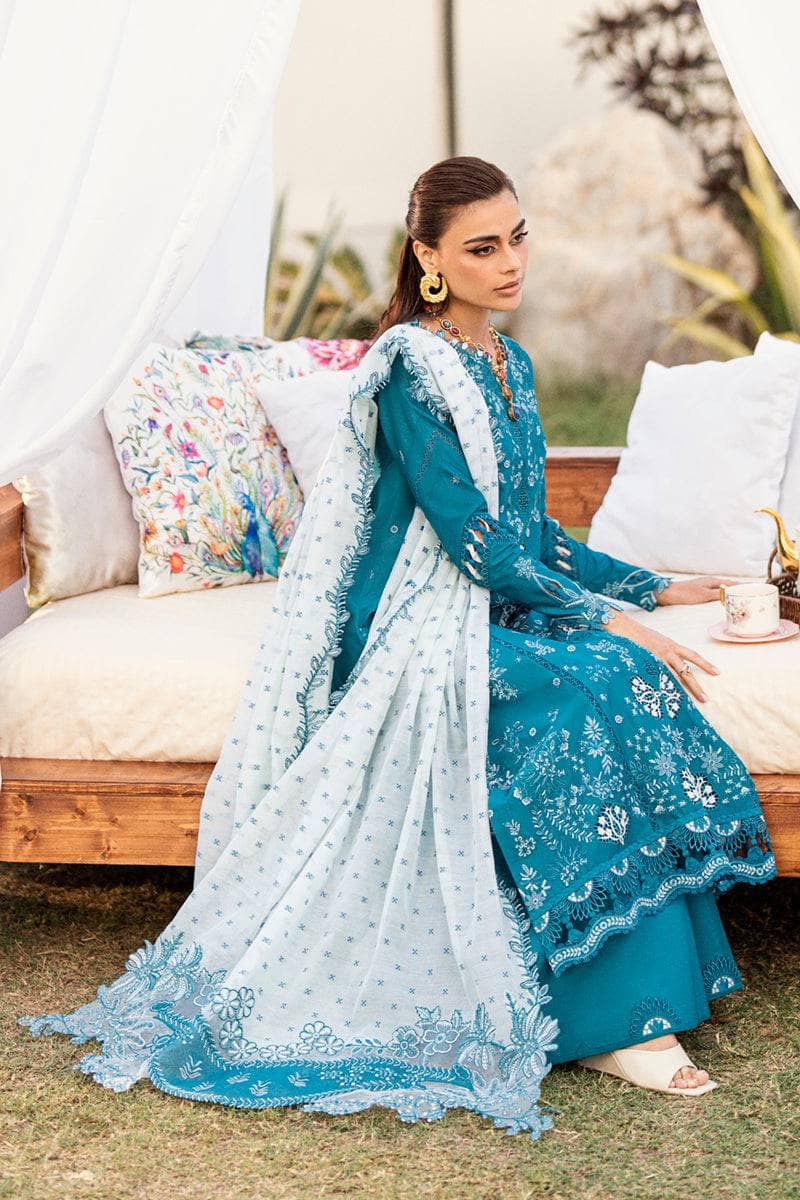 Qalamkar Luxury Lawn 25 Eid Looks/CS-07 ALYANA