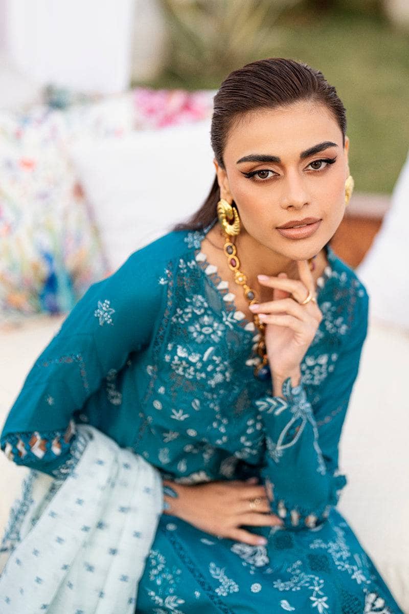 Qalamkar Luxury Lawn 25 Eid Looks/CS-07 ALYANA