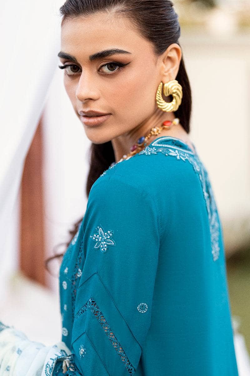 Qalamkar Luxury Lawn 25 Eid Looks/CS-07 ALYANA