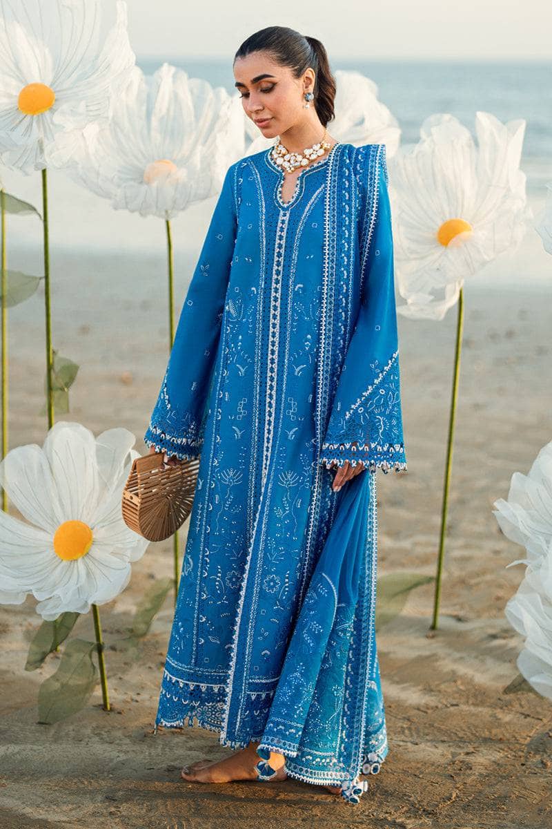Qalamkar Sahil Luxury Lawn 25/FK-03 VICTORIA