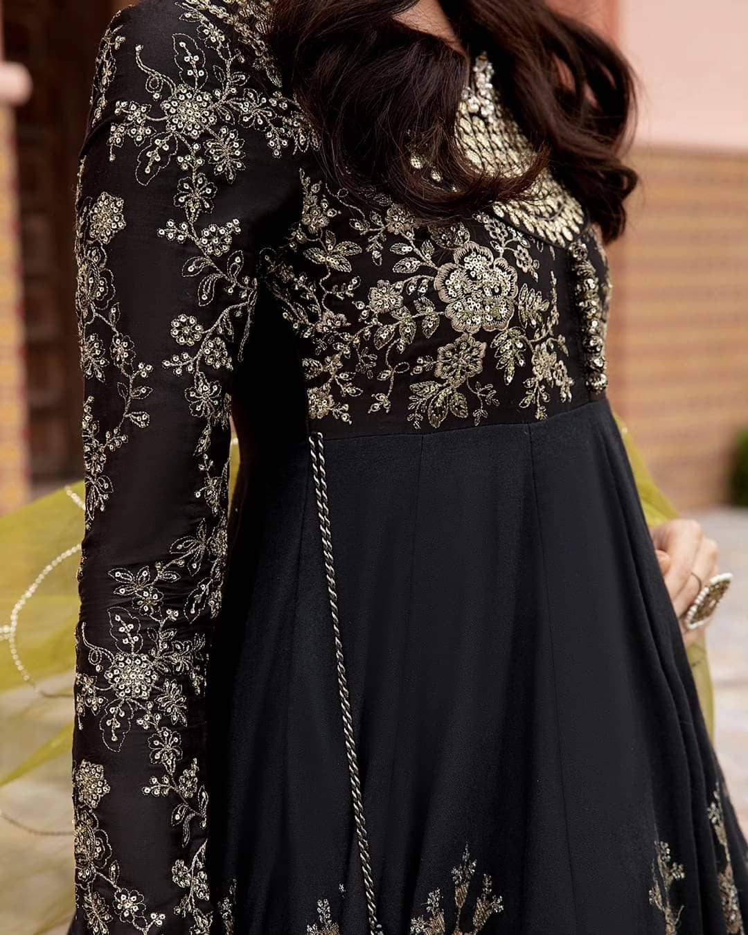 Restocked/Maria B Sateen Vol 2 23/Black CST-703