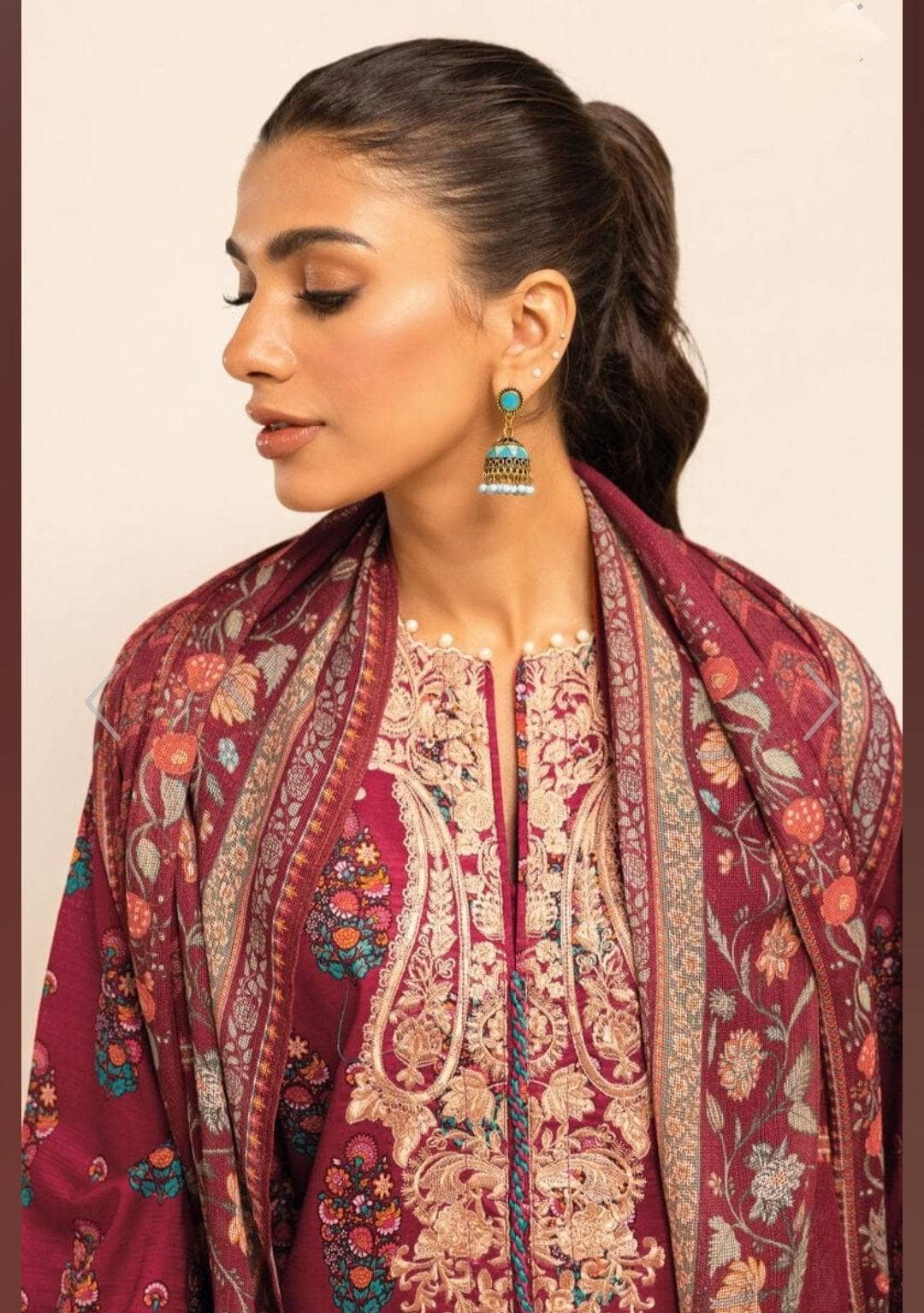 Khaadi Lawn 24/BSL231202/Shirt Dupatta Bottom Set