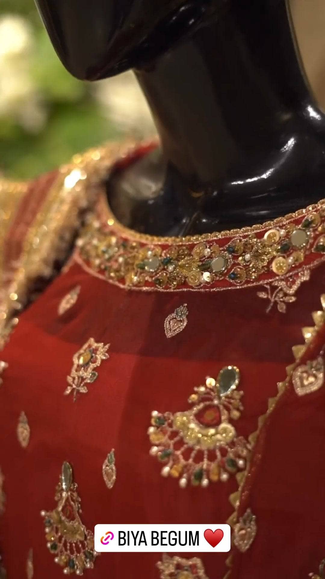 Stitched Look of Unstitched Mohsin Naveed Ranjha/Zarlish/Shaadi Collection/Biya Begum/Size - SM L XL