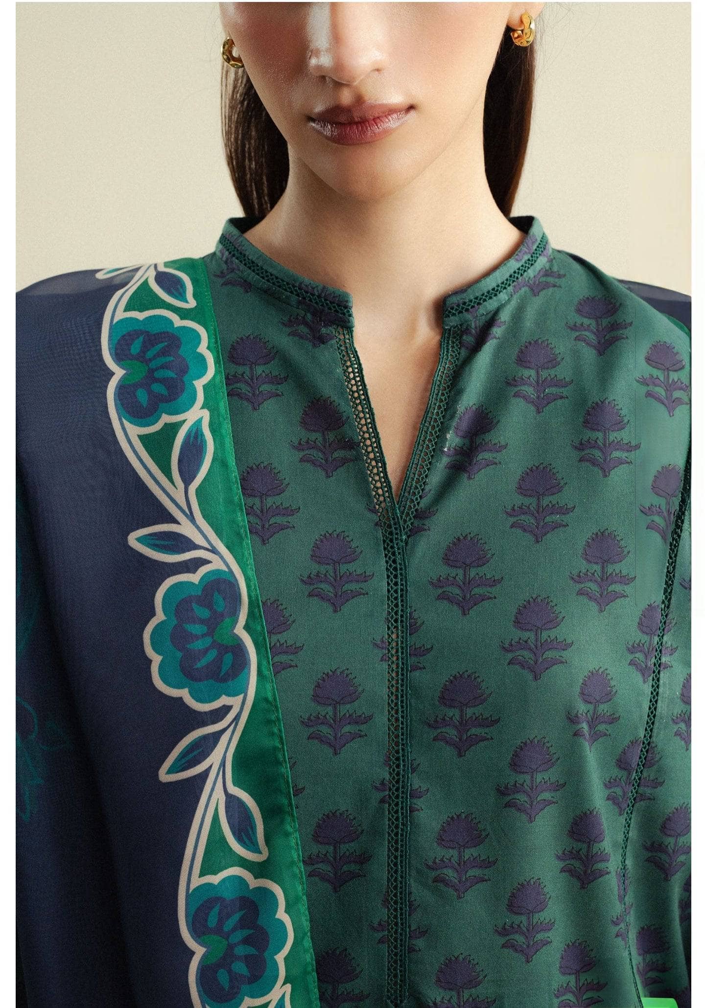 Zara Shahjahan Coco Prints 25/Fall Edit/Willow-10B