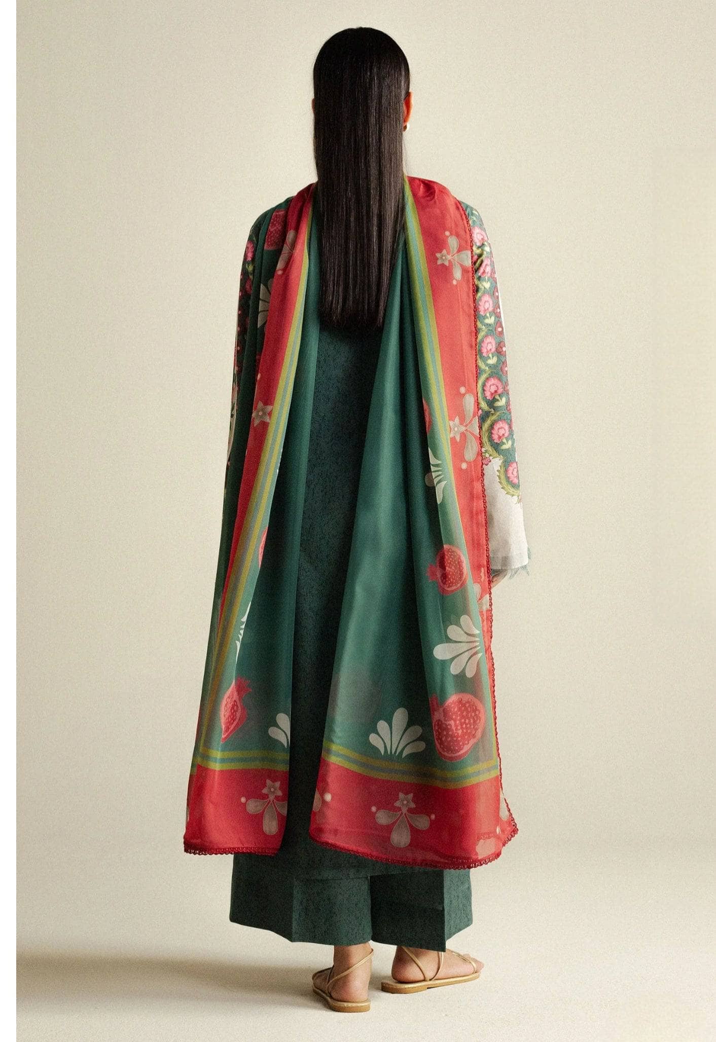 Restocked/Zara Shahjahan Coco Prints 25/Fall Edit/Sol-9A