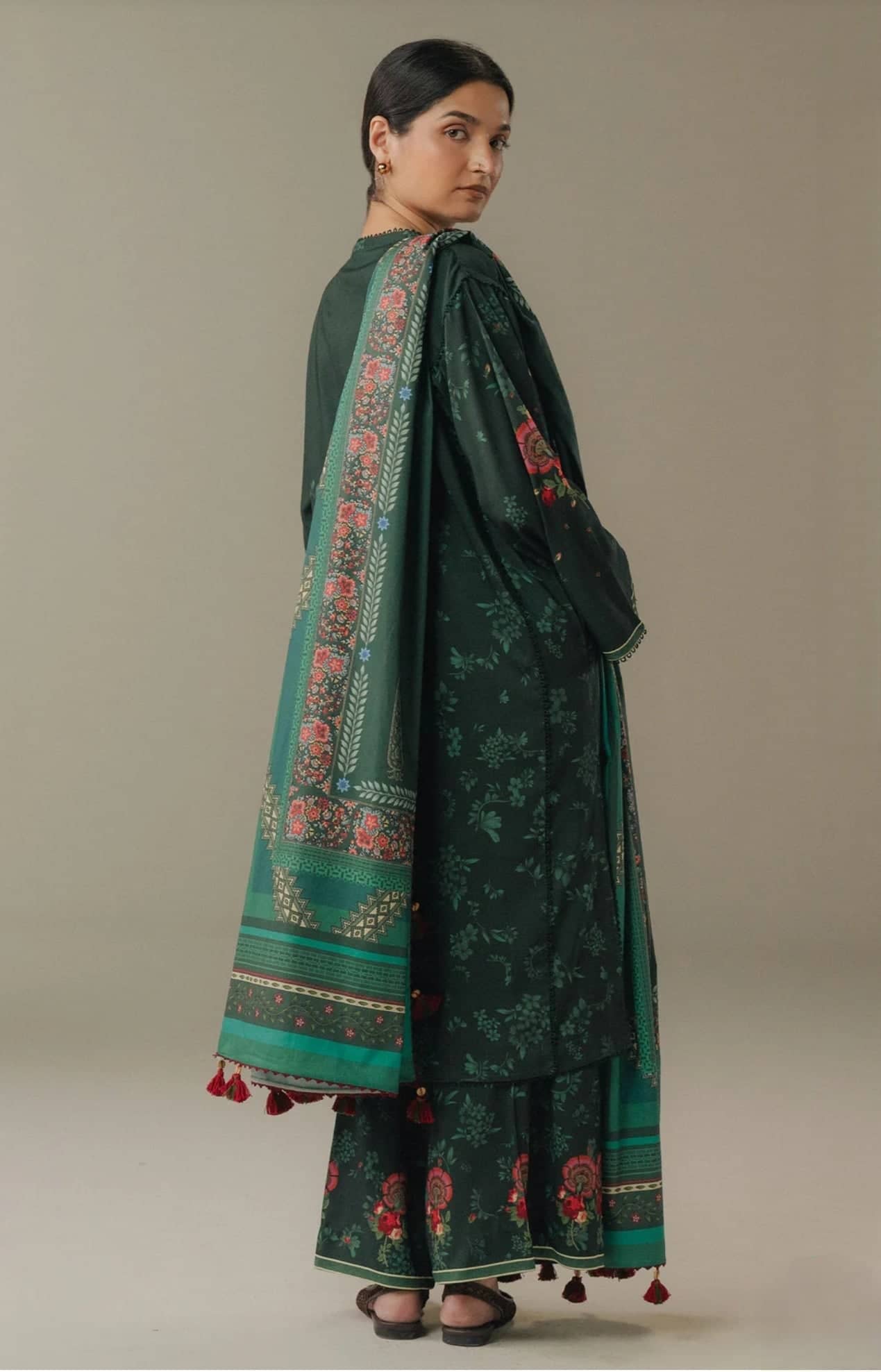 Zara Shahjahan Coco Prints 25/Vol 5/Wild Fern 2A