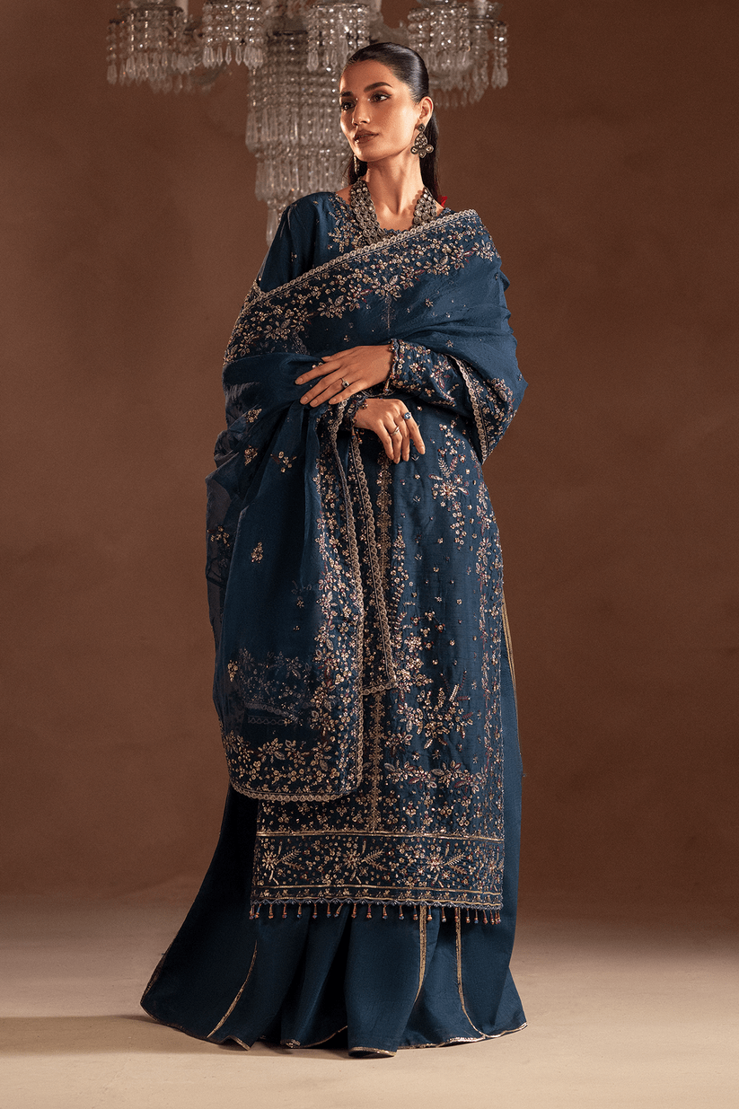 Emaan Adeel Selene Korean Raw Silk/Elisia