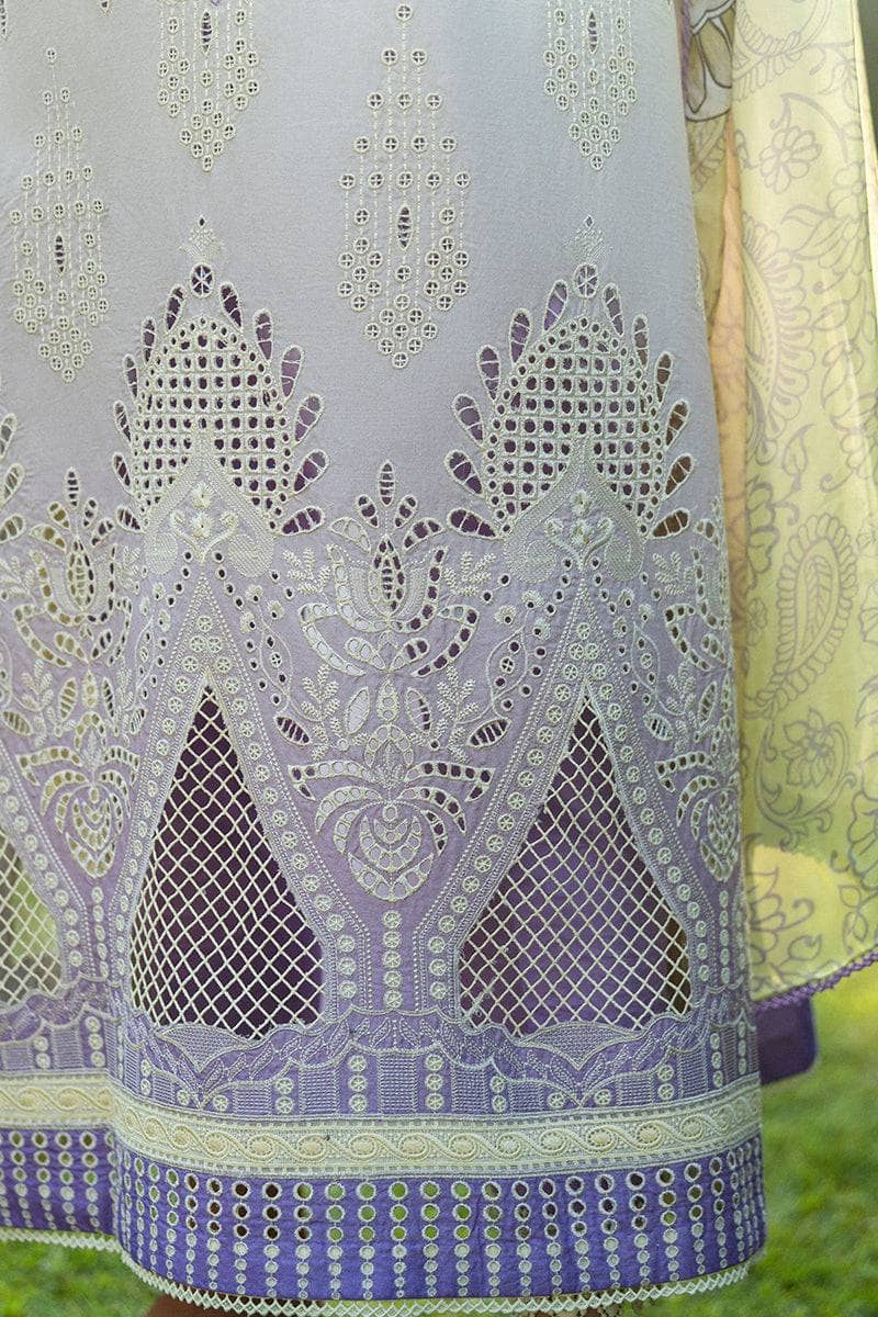 Restocked/Mushq Solace Chikankari/Gioia/Yellow Lavender