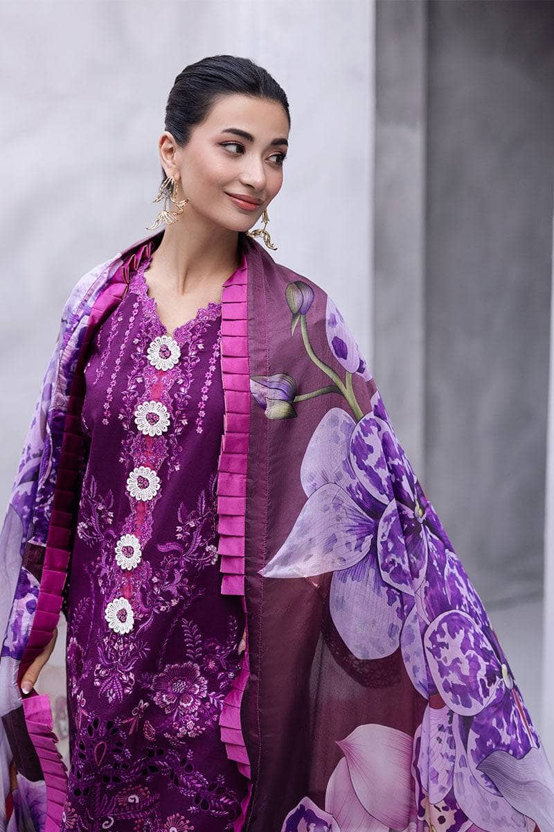 Restocked/Mushq Manaram Lawn 25/Eternal Beat/Plum